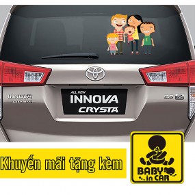 Decal in car family