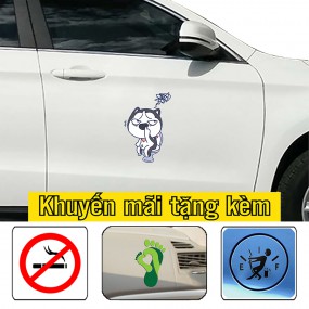 Sticker trang trí xe ô tô