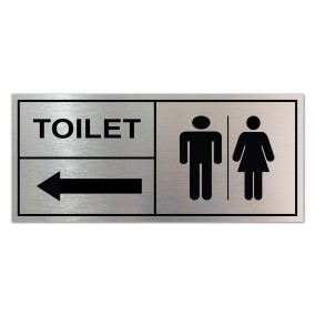 Bảng chỉ dẫn toilet