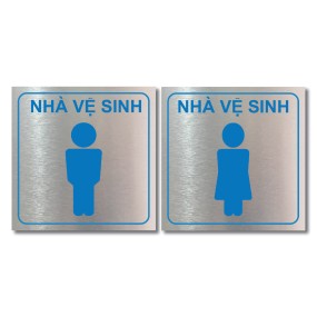 Bảng hướng dẫn nhà toilet