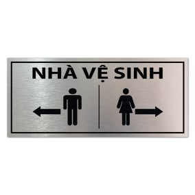 Bảng nhà vệ sinh