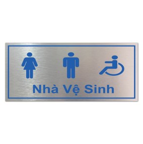 Bảng nhà vệ sinh