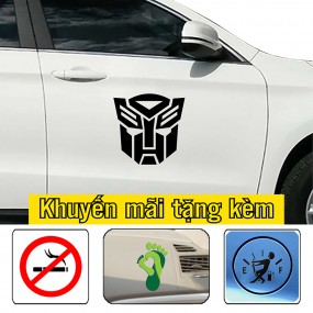 Decal trang trí sườn xe 4 chỗ