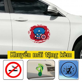 Decal trang trí sườn xe hơi