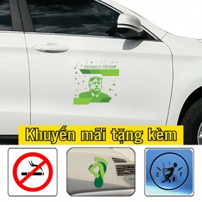 Decal trang trí sườn xe hơi TT Hoa Kì