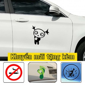 Decal trang trí sườn xe