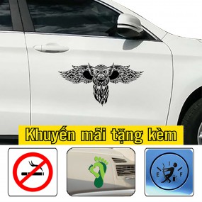 Miếng dán decal xe hơi trang trí