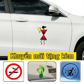 Sticker dán sườn xe ô tô