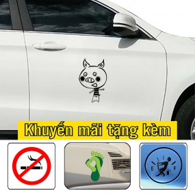 Tem decal trang trí xe hơi